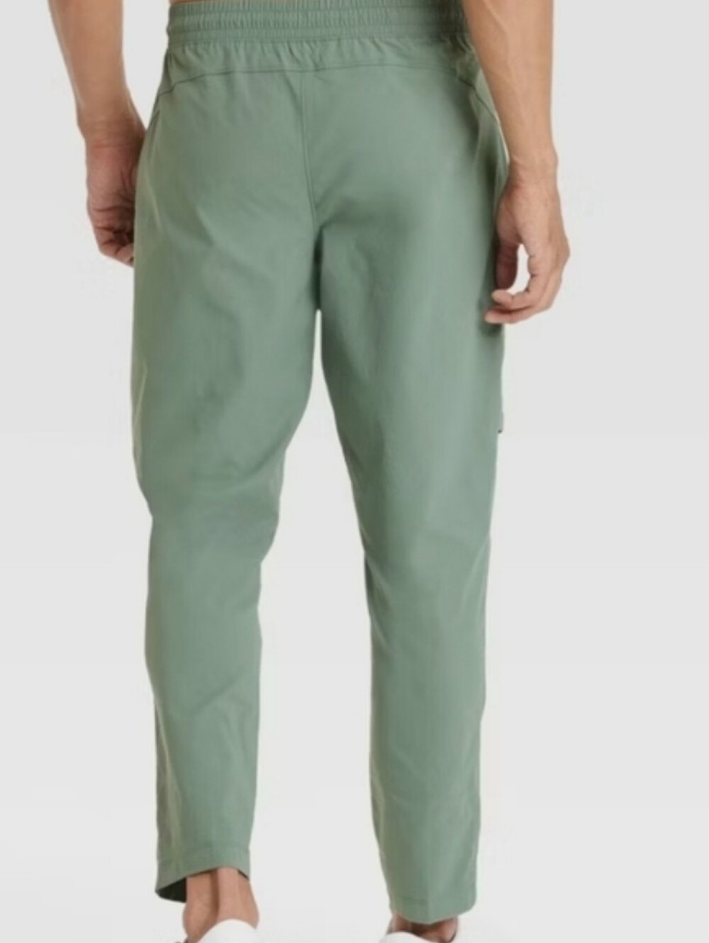 Mens XXL Green Cargo Pants Athletic Lightweight Water Repellent SPF 50 Hiking - Picture 7 of 11
